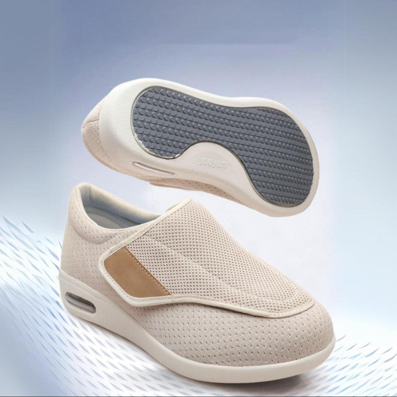 Happy™ WideShoes: Larges Ajusté, Doux Et Antidérapantes Chaussures Pour Un Usage Quotidien