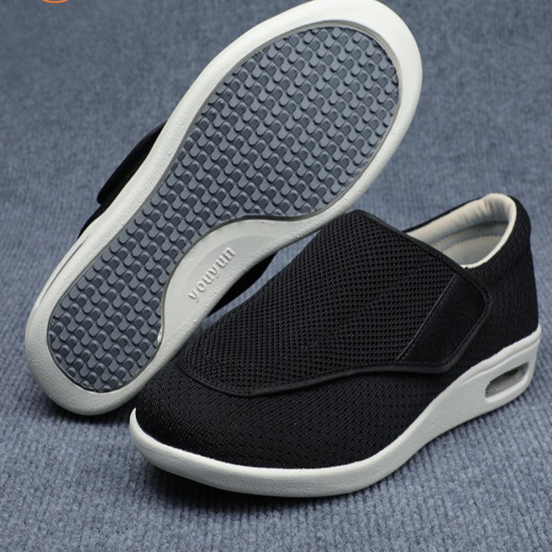 Happy™ WideShoes: Larges Ajusté, Doux Et Antidérapantes Chaussures Pour Un Usage Quotidien