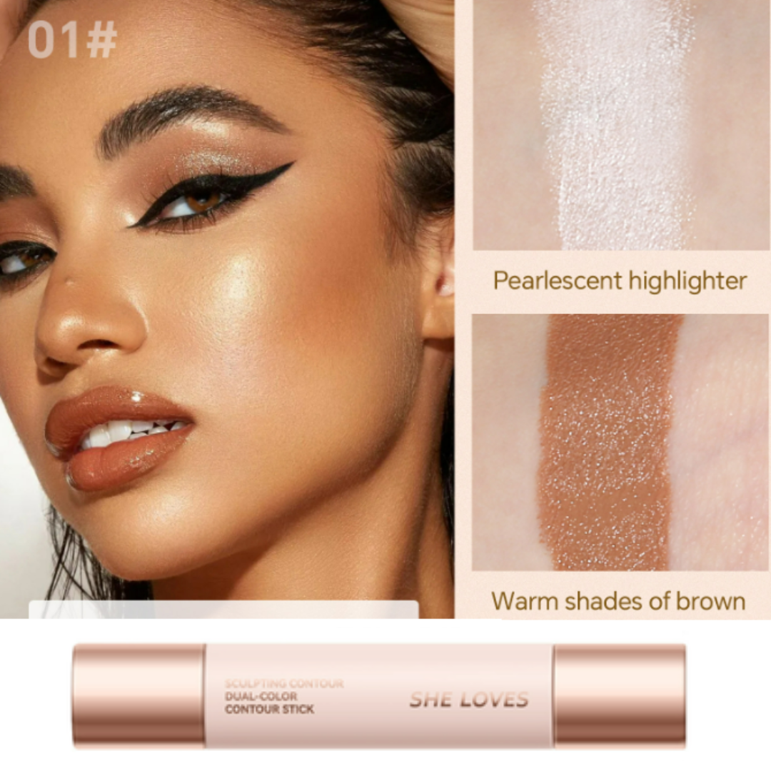 ContourStick - Bâton De Maquillage Contour Double Couleur