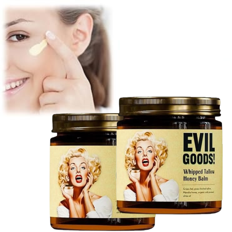 MoisturizingBalm - Baume Fouetté Au Miel Et Au Suif Pour Le Visage Et Le Corps