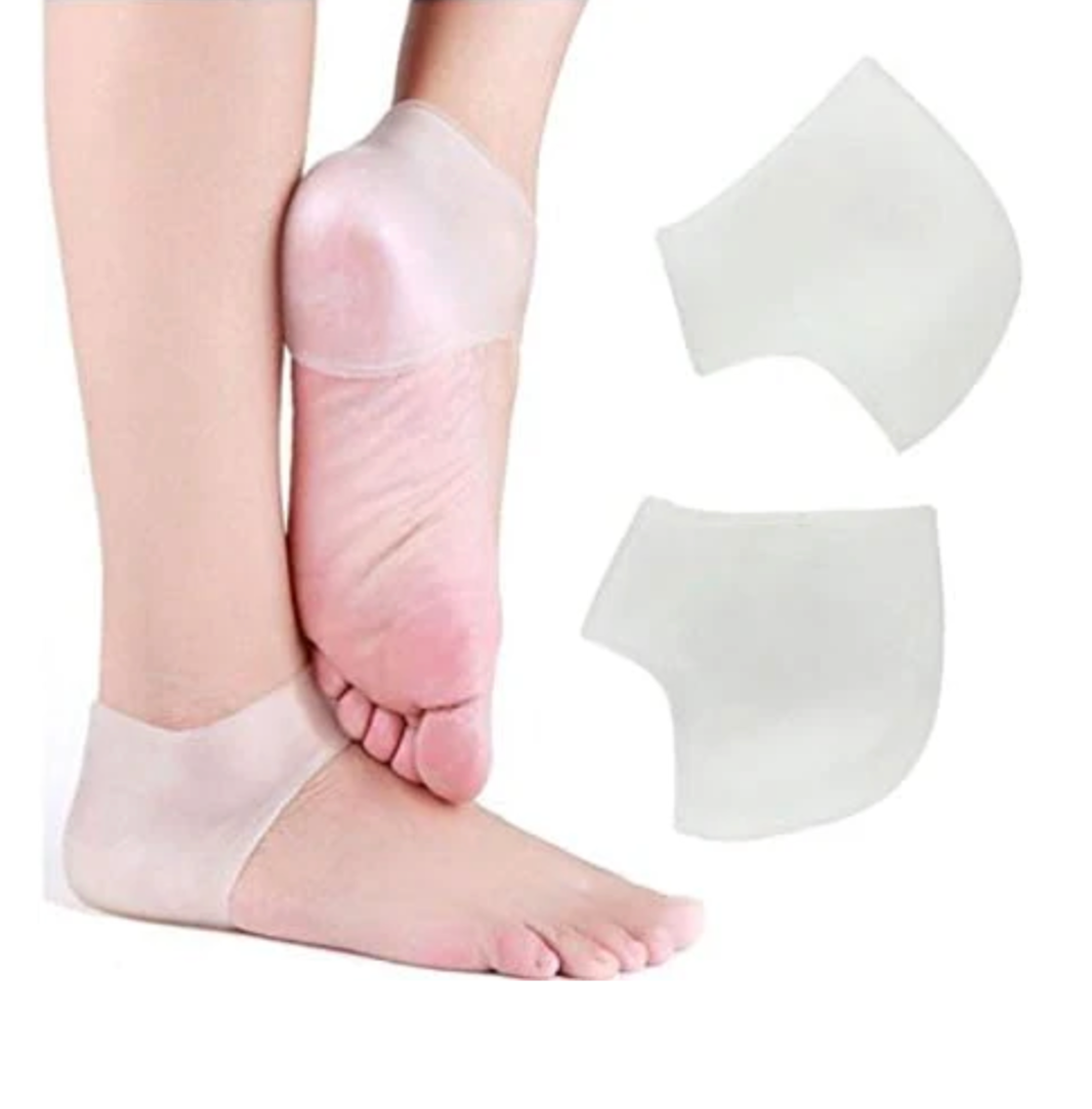 Happy™ HeelProtector 1+1 GRATUIT - Protège-Talon Souple en Silicone