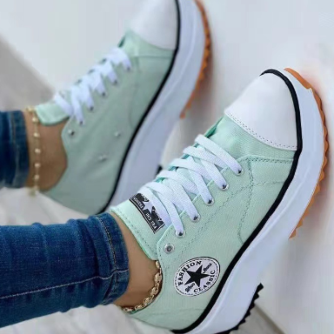 Happy™ ComfySneakers: Confortables Mode Baskets Chaussures Pour Femmes