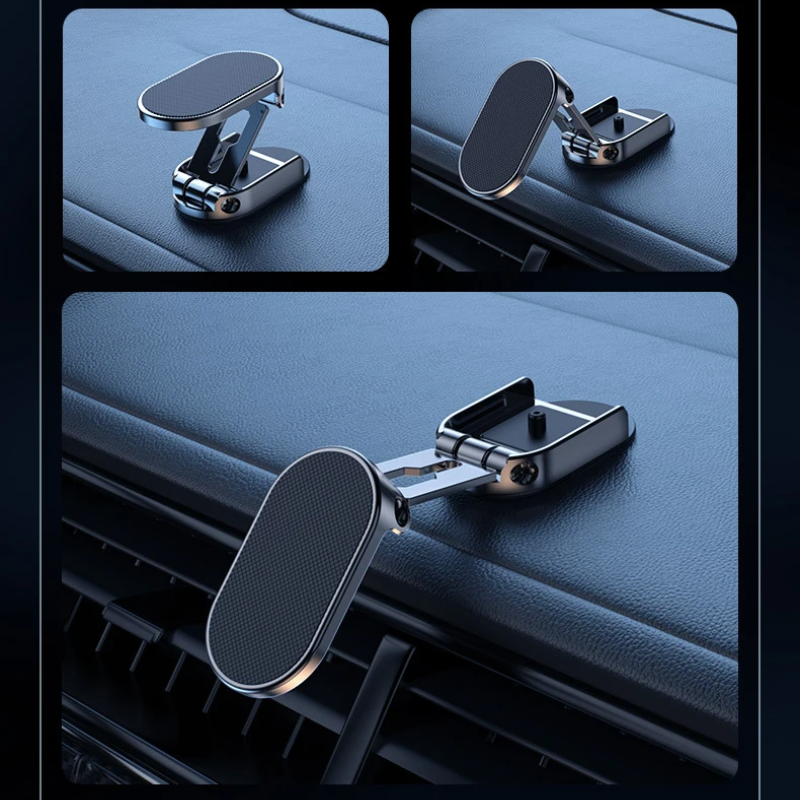 Holder360° FoldableHolder - Support Magnétique Pliable en Métal Pour Téléphone Portable