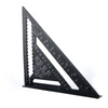 TriangleRuler - Règle Triangulaire en Alliage D'aluminium Pour le Travail du Bois