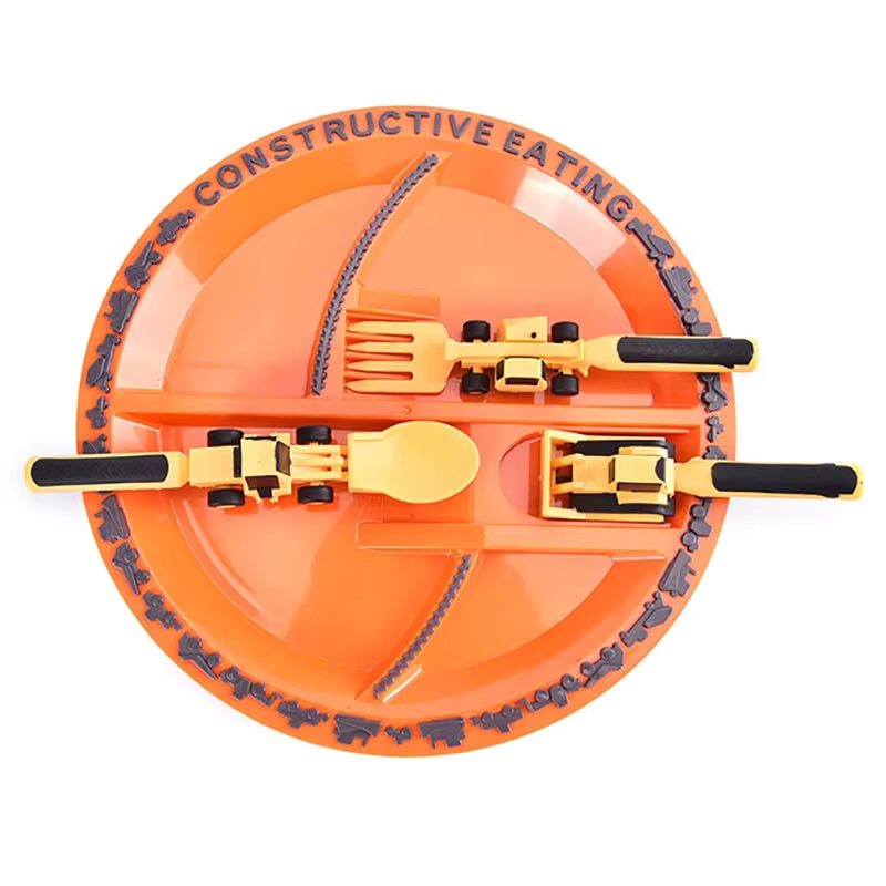 Kletshuts™ CarCutlery: Enfants Construction Set De Couverts