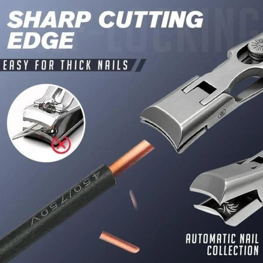 Globetrek° NailClippers - Coupe Ongles Portable Ultra Tranchant En Acier Inoxydable