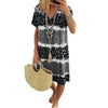 Icone™ LeopardDress: Femme Robe Imprimé Léopard
