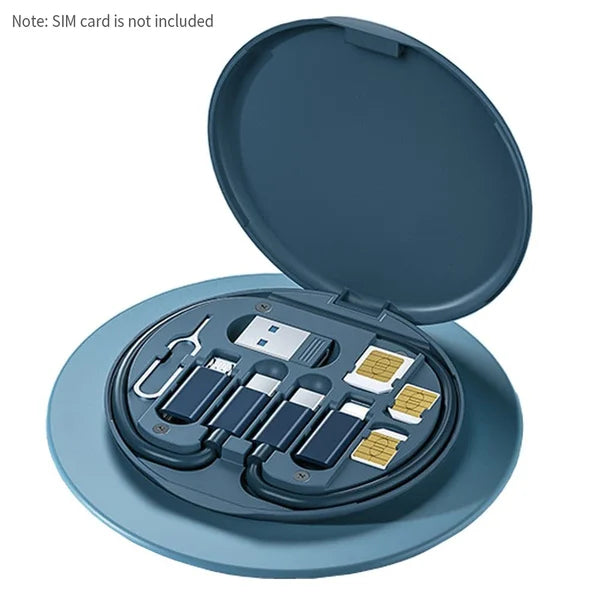 CableCase: 9-in-1 Câble Compacte Organisatrice