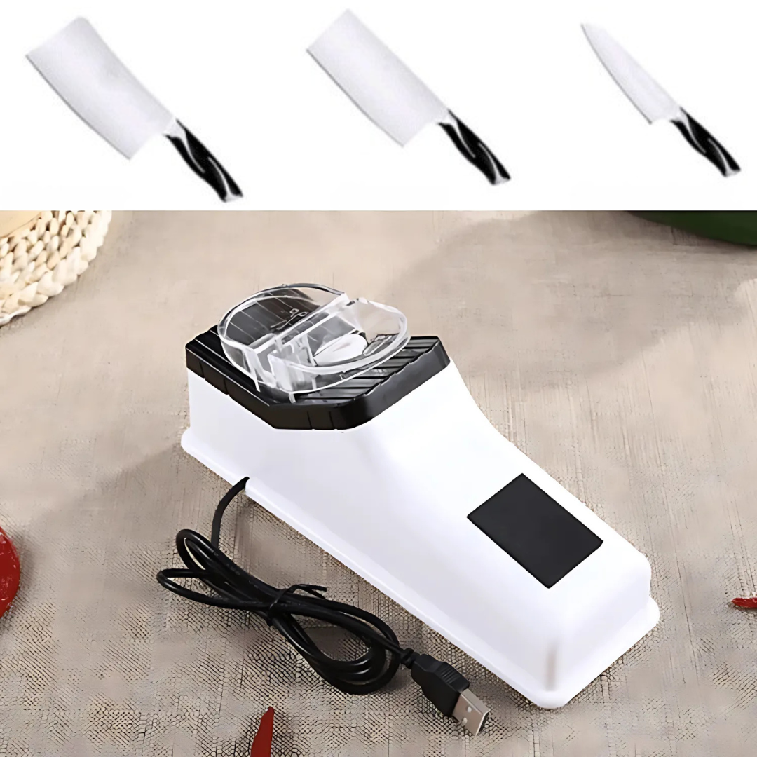 Globetrek° ElectricSharpener: Aiguiseur De Couteaux Électrique Multifonctionnel