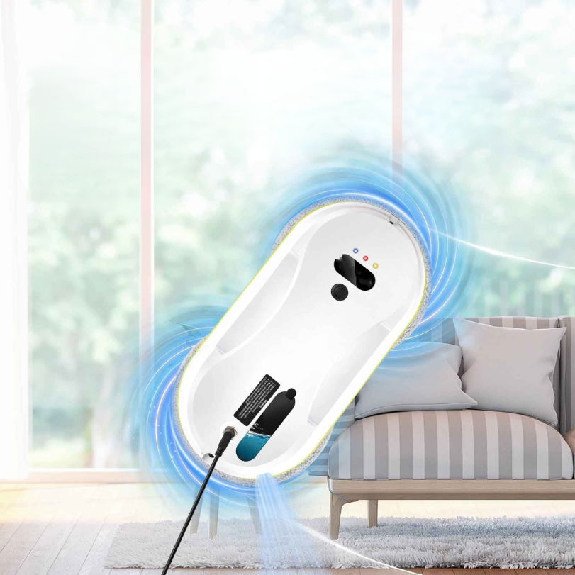 Cleaner Pro° CleaningBot: Intelligent Nettoyage Robot Avec Pulvérisation Et Sécurité Capteur