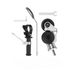ShearCutter – Perceuse Electrique Pièce Jointe Métal Feuille Cutter Ensemble Universel