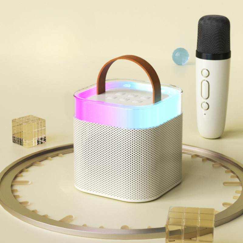 KaraokePro – Mini Machine De Karaoké Avec Microphones Sans Fil