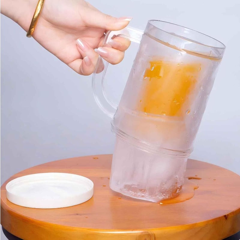 Globetrek° IceMug 1+1 GRATUIT: Double Couche Refroidissement Rapide Congélateur Tasse