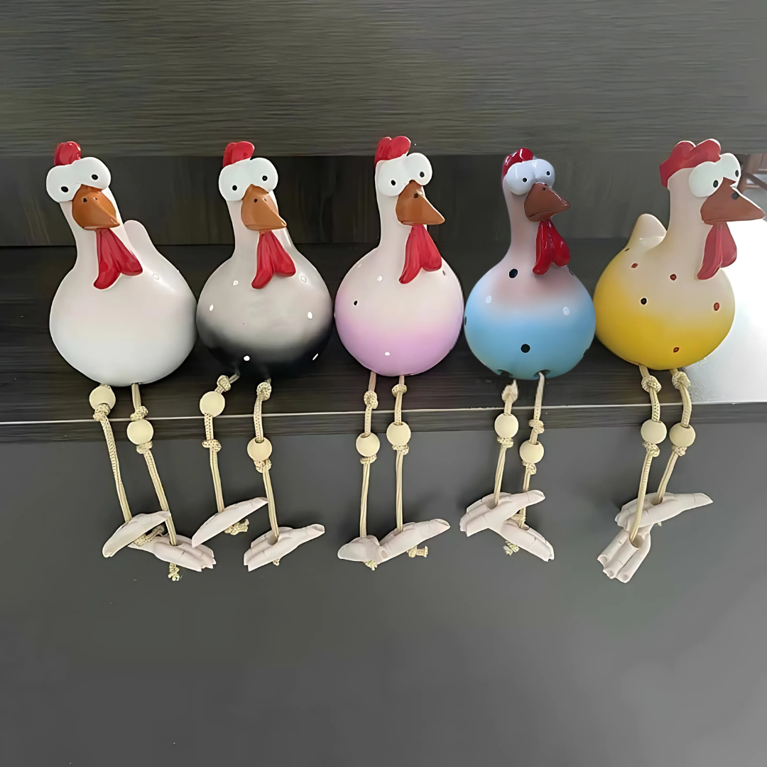 RoosterDecor - Ornement Coq Décoration De Jardin