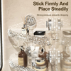 GlideHold® StorageRack: Luxueux Pas De Perceuse Organisateur Stockage Rack