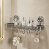 GlideHold® StorageRack: Luxueux Pas De Perceuse Organisateur Stockage Rack