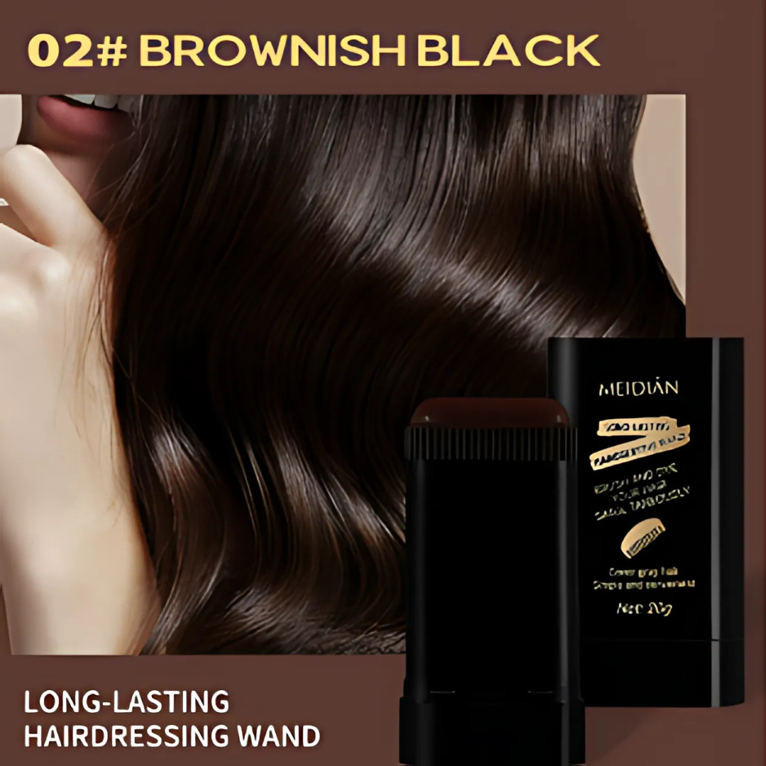 Rose® HairStick 1+1 GRATUIT : 2 En 1 Coloration Instantanée Et Twist Stick Peigne