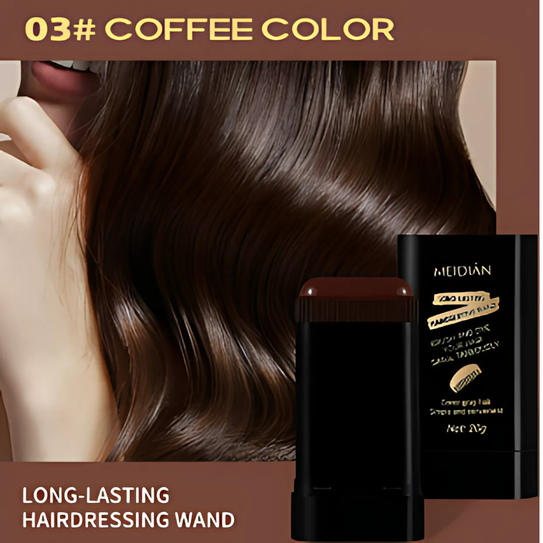 Rose® HairStick 1+1 GRATUIT : 2 En 1 Coloration Instantanée Et Twist Stick Peigne