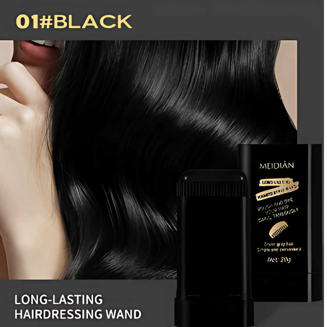 Rose® HairStick 1+1 GRATUIT : 2 En 1 Coloration Instantanée Et Twist Stick Peigne
