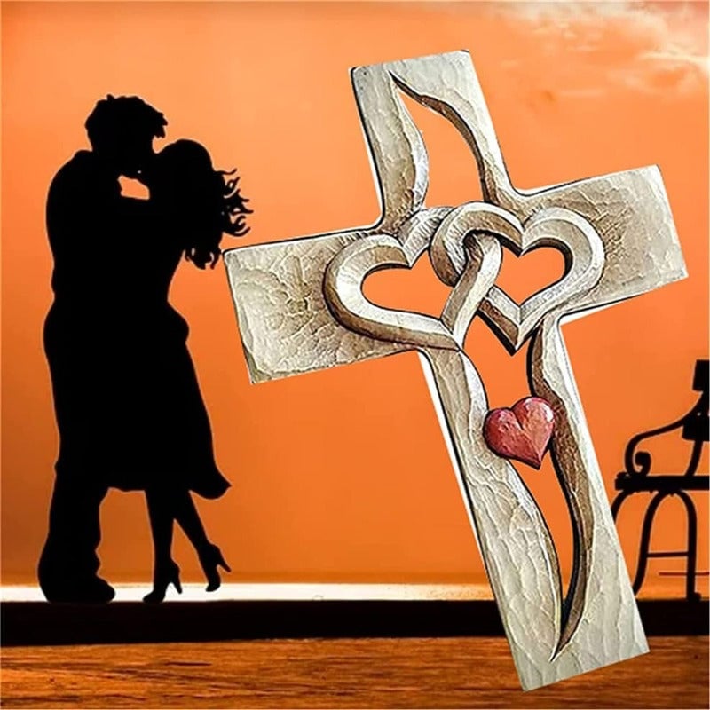 Cross - Cœurs Entrelacés