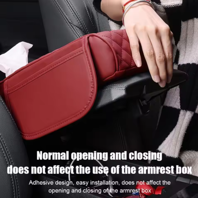 ArmrestCover: Housse Universelle D’Accoudoir De Voiture Soutien Et Poches De Rangement
