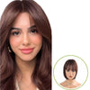 Rose® WigBangs 1+1 GRATUIT : Perruque Sans Couture Aspect Naturel Frange Prolongements