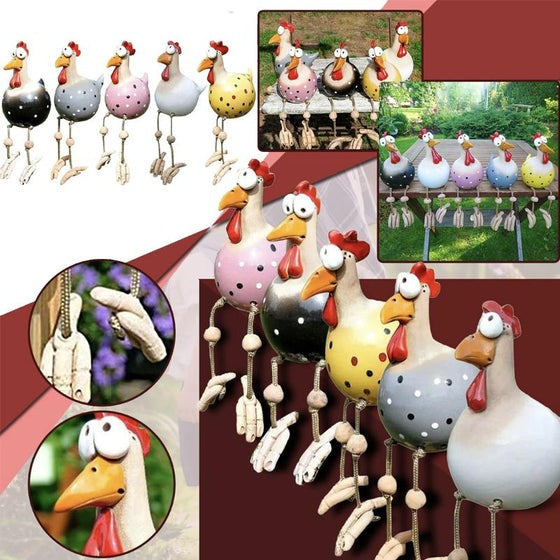 RoosterDecor - Ornement Coq Décoration De Jardin