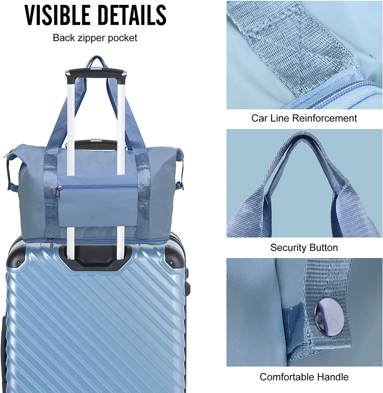 Icone™ TravelBag - Grande Capacité Pliable Imperméable Sac De Voyage