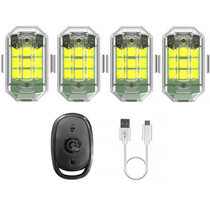 Ledsen™ FlashingLight: Lampe Clignotante LED Télécommandée Sans Fil