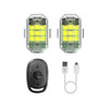 Ledsen™ FlashingLight: Lampe Clignotante LED Télécommandée Sans Fil
