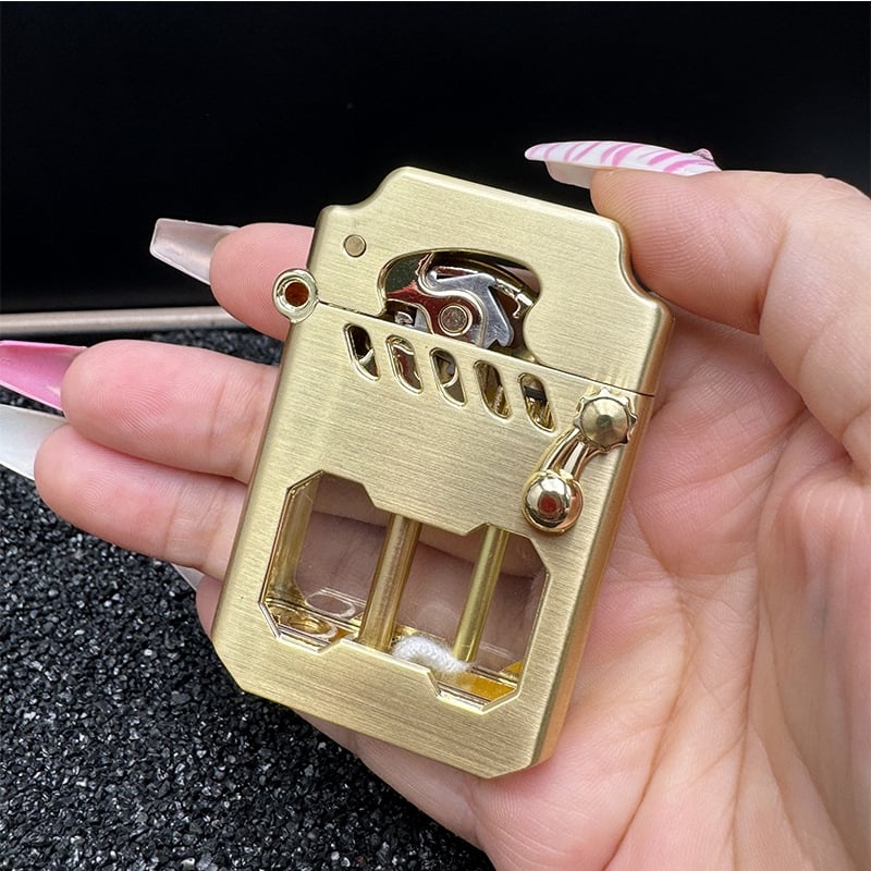 PowerLighter - Design Moderne Et Puissant Briquet Métallique Résistant Au Vent