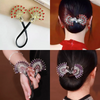 Rose® HairTie 1+1 GRATUIT: Élégant  Élastique À Cheveux Élégant Vintage Queue De Cheval En Cristal Twist Holder