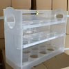 EggBox - Boîte De Conservation D'œufs À Trois Couches Et À Rebondissement Automatique