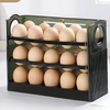 EggBox - Boîte De Conservation D'œufs À Trois Couches Et À Rebondissement Automatique