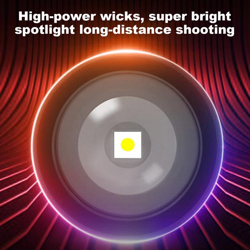 Ledsen™ AdjustableFlashlight: Lampe De Poche Rechargeable Ultra-Lumineuse Avec Faisceau Réglable