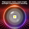Ledsen™ AdjustableFlashlight: Lampe De Poche Rechargeable Ultra-Lumineuse Avec Faisceau Réglable