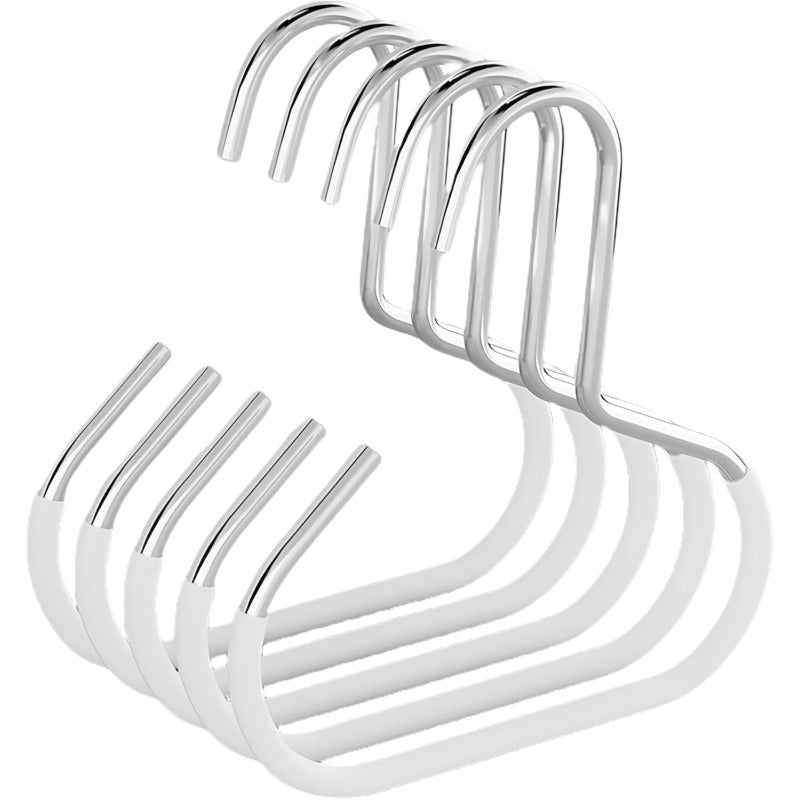 GlideHold® ClosetRing 10+10 GRATUITS : Anneau Ouvert Cintre Pour Placard Peu Encombrant