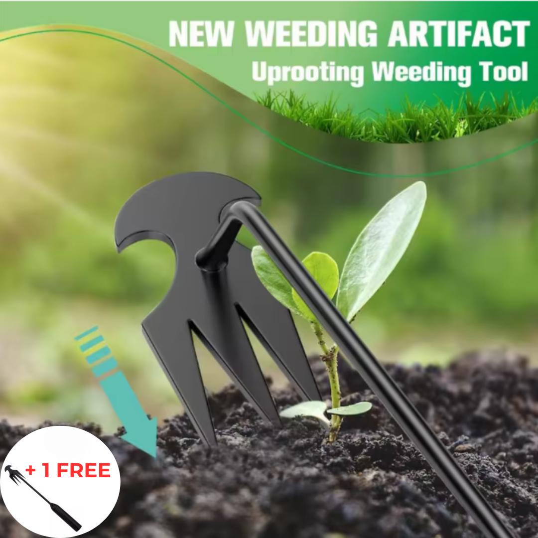 WeedRemover 1+1 GRATUIT: Ergonomique Mauvaises Herbes Enlèvement De Jardin Outil
