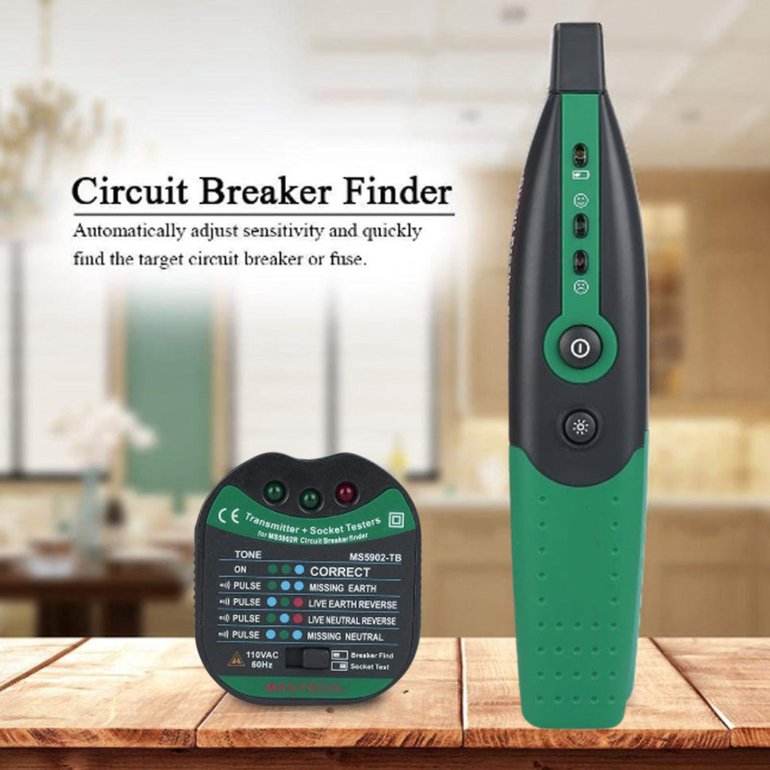 FuseFinder – Fusible Disjoncteur Et Testeur De Prise Avec Lampe De Poche