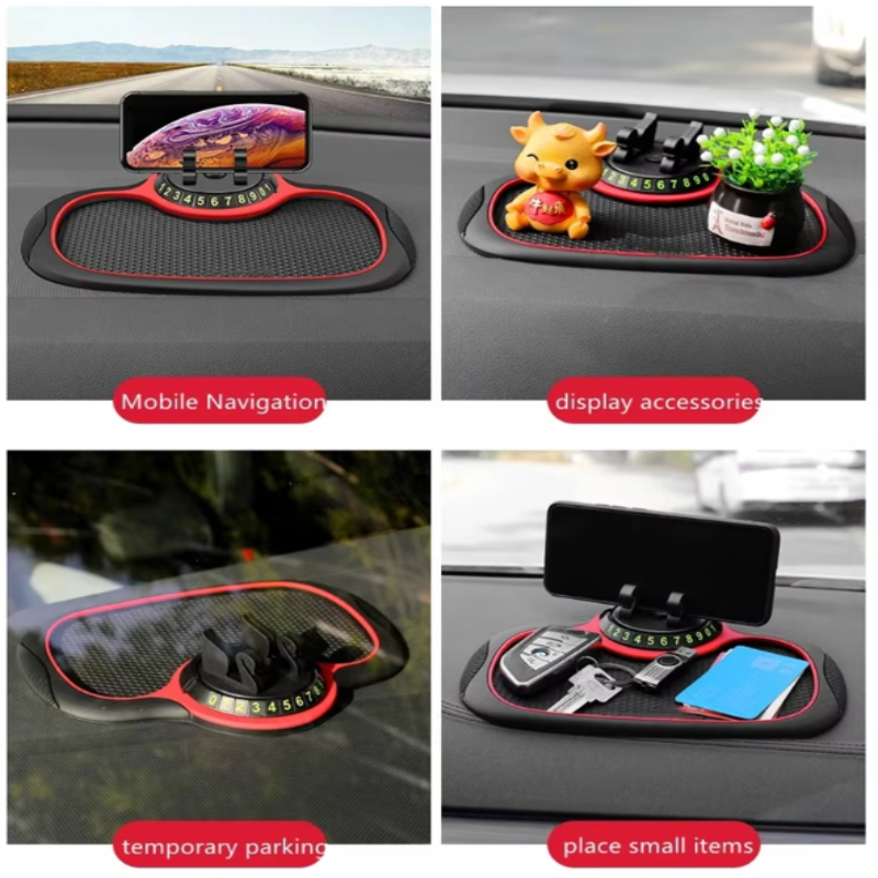 Holder360° PhoneMat 1+1 GRATUIT: Tapis De Téléphone Multifonctionnel Antidérapant Tableau De Bord