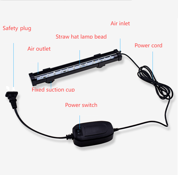 Ledsen™ GlowBubble: LED Aquarium Coloré Briller Bulle Lumière