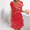 Icone™ SpringDress: Robe Printemps Fleurie Cascade Élégante Pour Femmes