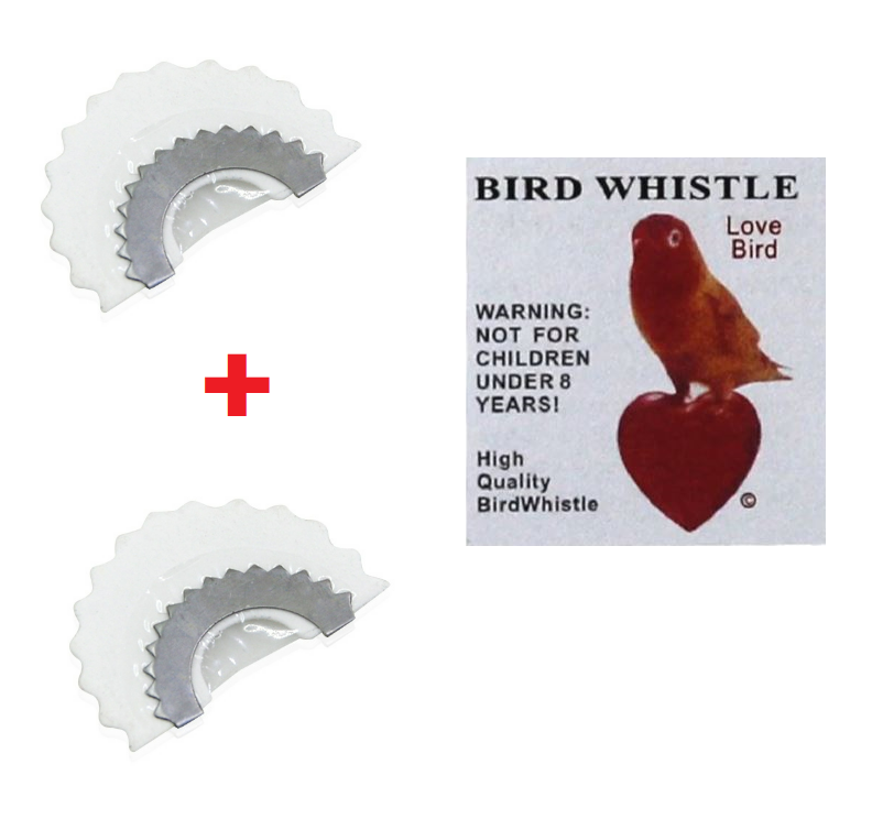 BirdWhistle 1+1 GRATUIT – Mini Appeau D'Oiseau Magique Sifflet Puce