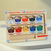 Kletshuts™ MagneticMaze - Jouet Labyrinthe De Couleurs Et De Chiffres