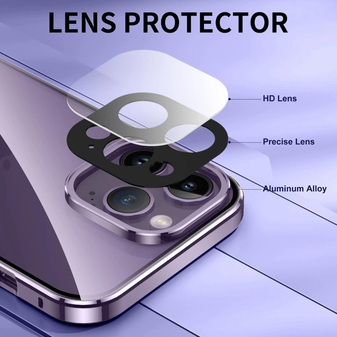 PrivacyCase - Anti-Peep Magnétique Confidentialité Coque iPhone