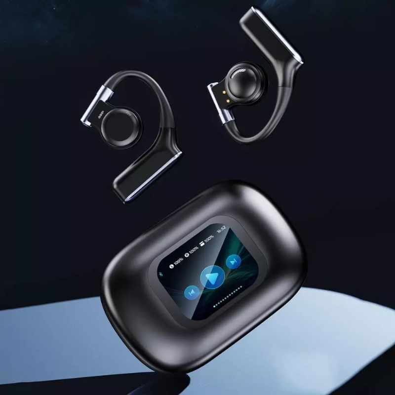 OpenEarbuds - Rapide Contrôle Cas Sans Fil Bluetooth Ouvrir Écouteurs