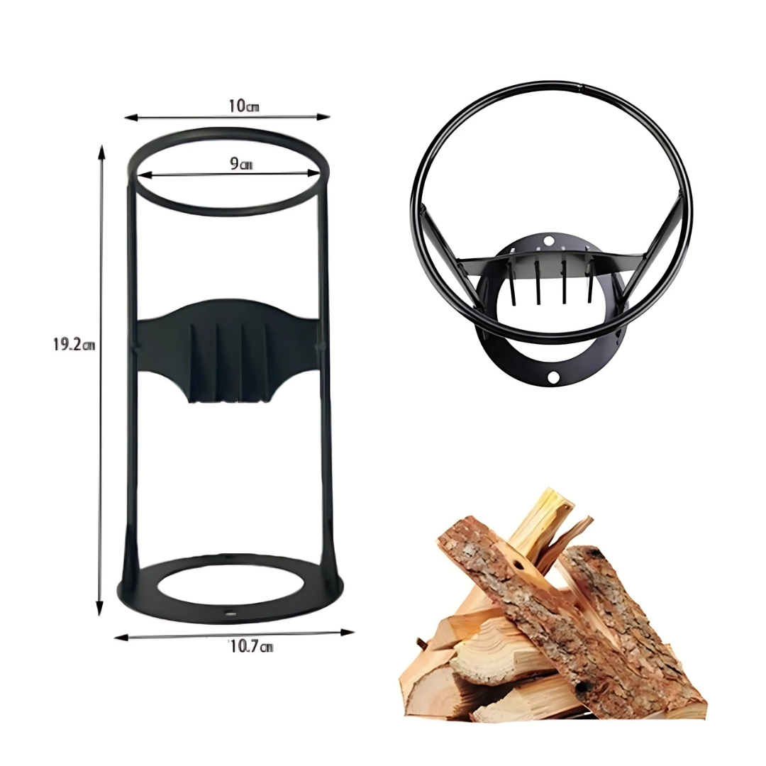 WoodSplitter - Fendeuse De Bois De Chauffage Portable En Fonte