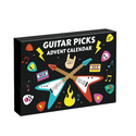 Calendrier De L'Avent 2025 Pour Guitariste - 24 Médiators De Guitare - Cadeau Noël Adultes/Ados - Acoustique/Électrique/Basse/Ukulélé - 9