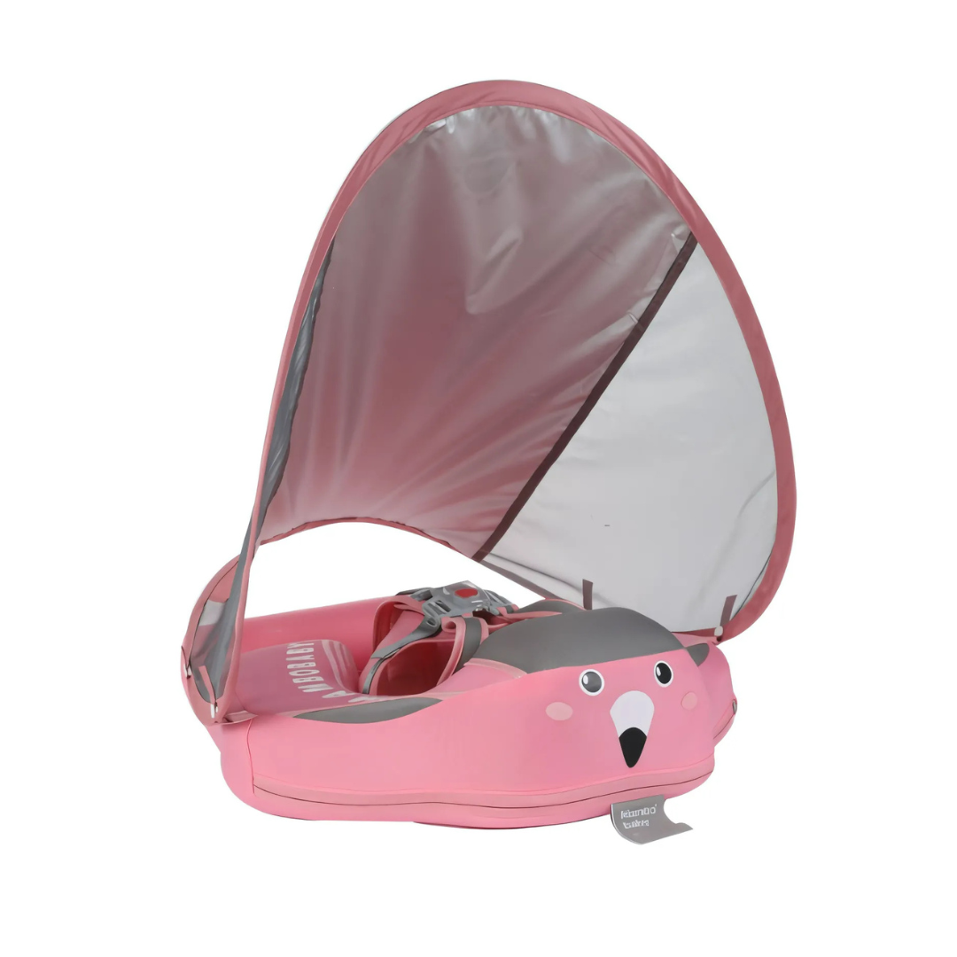Kletshuts™ BabyFloat: Bouée De Piscine Pour Bébé Avec Pare-Soleil Intégré