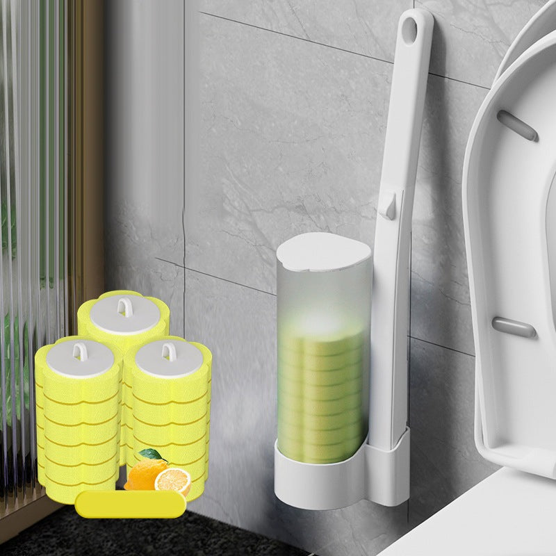 Cleaner Pro° ToiletCleaner: Tête De Brosse De Toilette Jetable Kit De Nettoyage